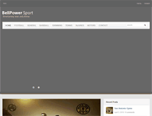 Tablet Screenshot of bellpowersports.com